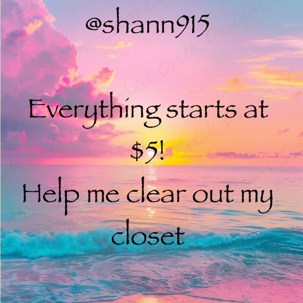 Sunset Ocean Sale Announcement Please LIKE and SHARE 5$ SHOW TODAY 2PM